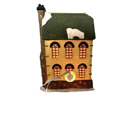 Dickens Collectables Towne Series Lighted House 1996 Design Christmas Village - Picture 7 of 8